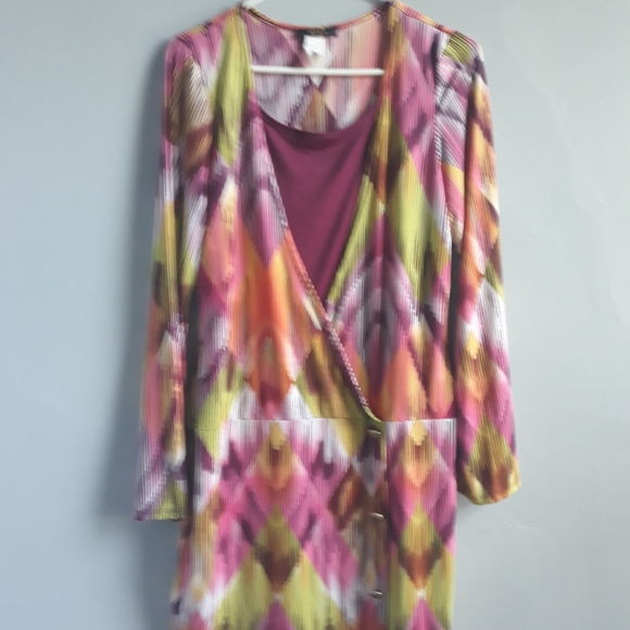 121 Blvd Dresses & Skirts - Multi pattern, multi colored dress